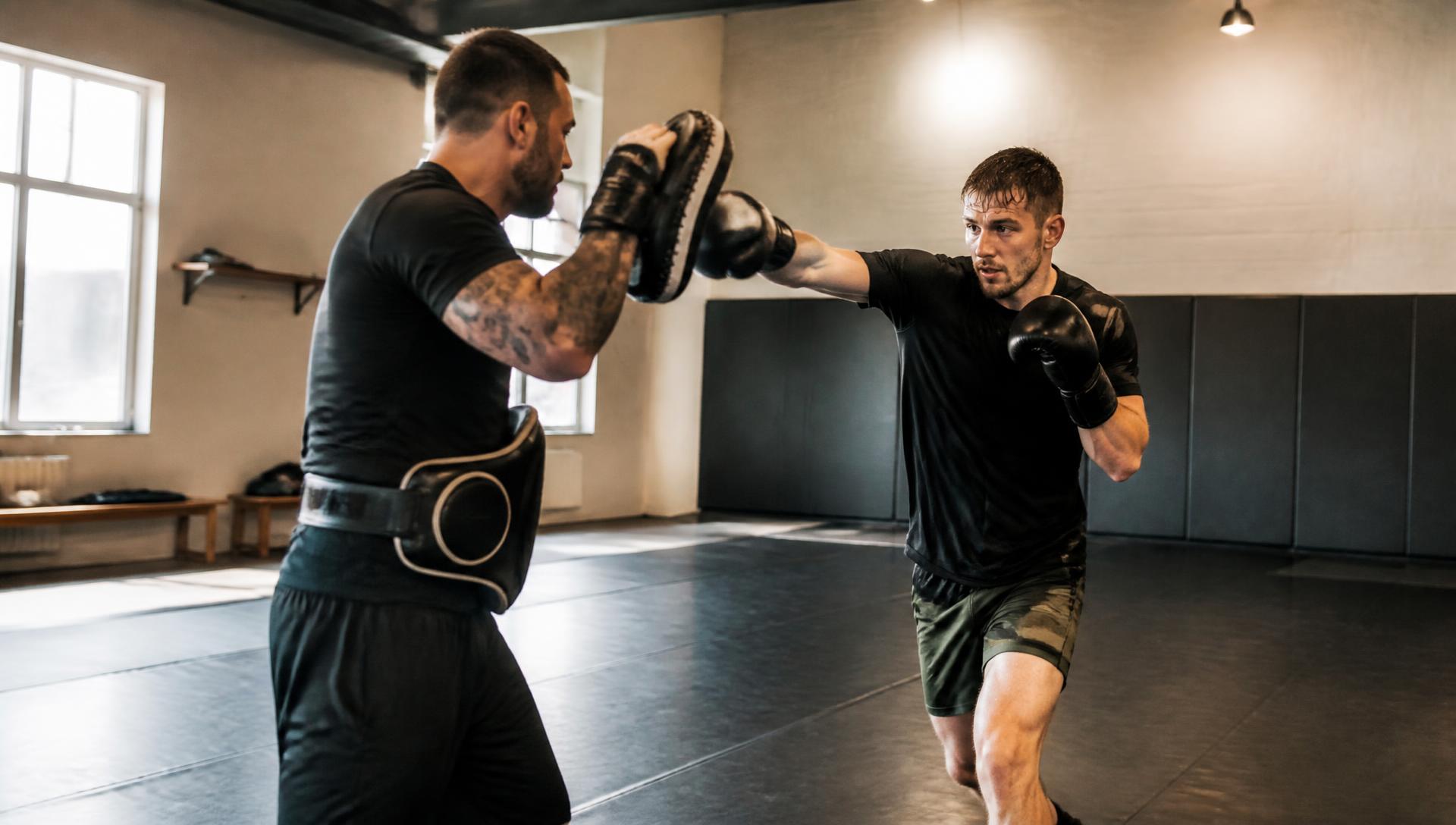 Training at One Mission MMA in Earley, Reading
